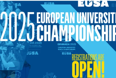 Registration opens for European Universities Championships 2025!