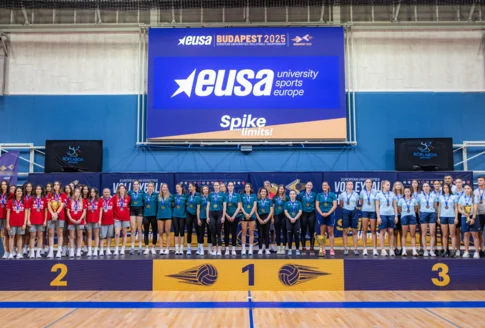 German and Hungarian teams win title at the Budapest European Universities Volleyball Championship